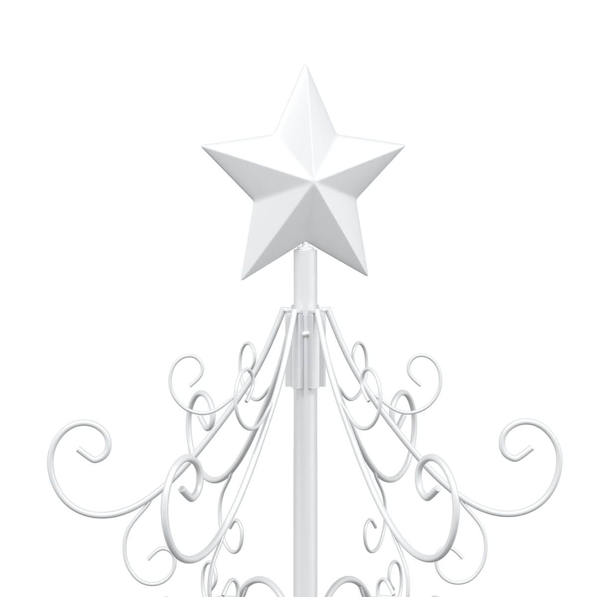 Metalen kerstboom KUOPIO 150 cm staal White
