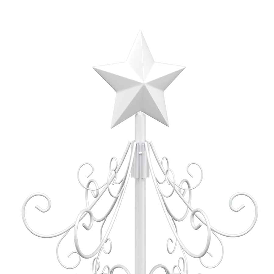Metalen kerstboom KUOPIO 150 cm staal White