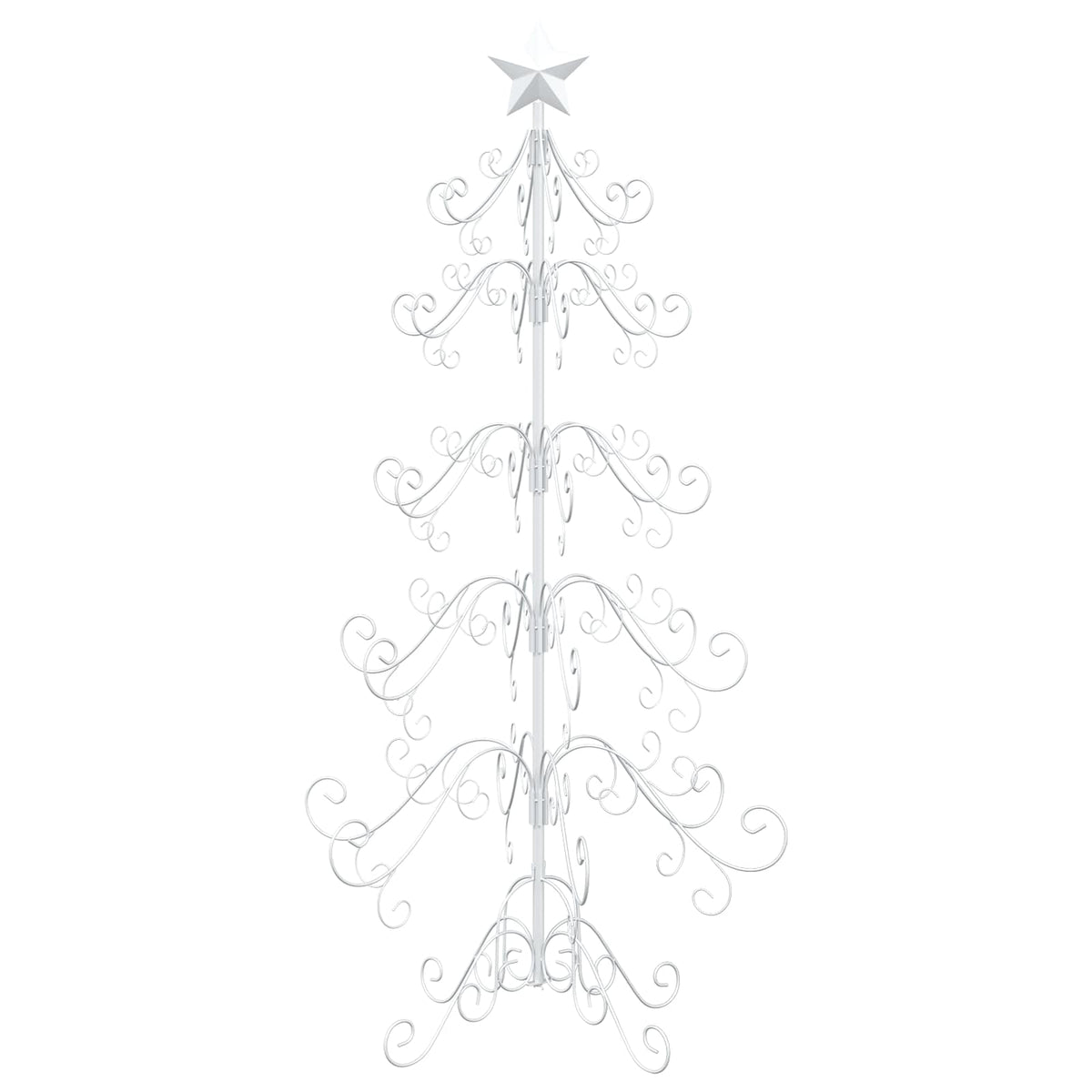 Metalen kerstboom KUOPIO 150 cm staal White