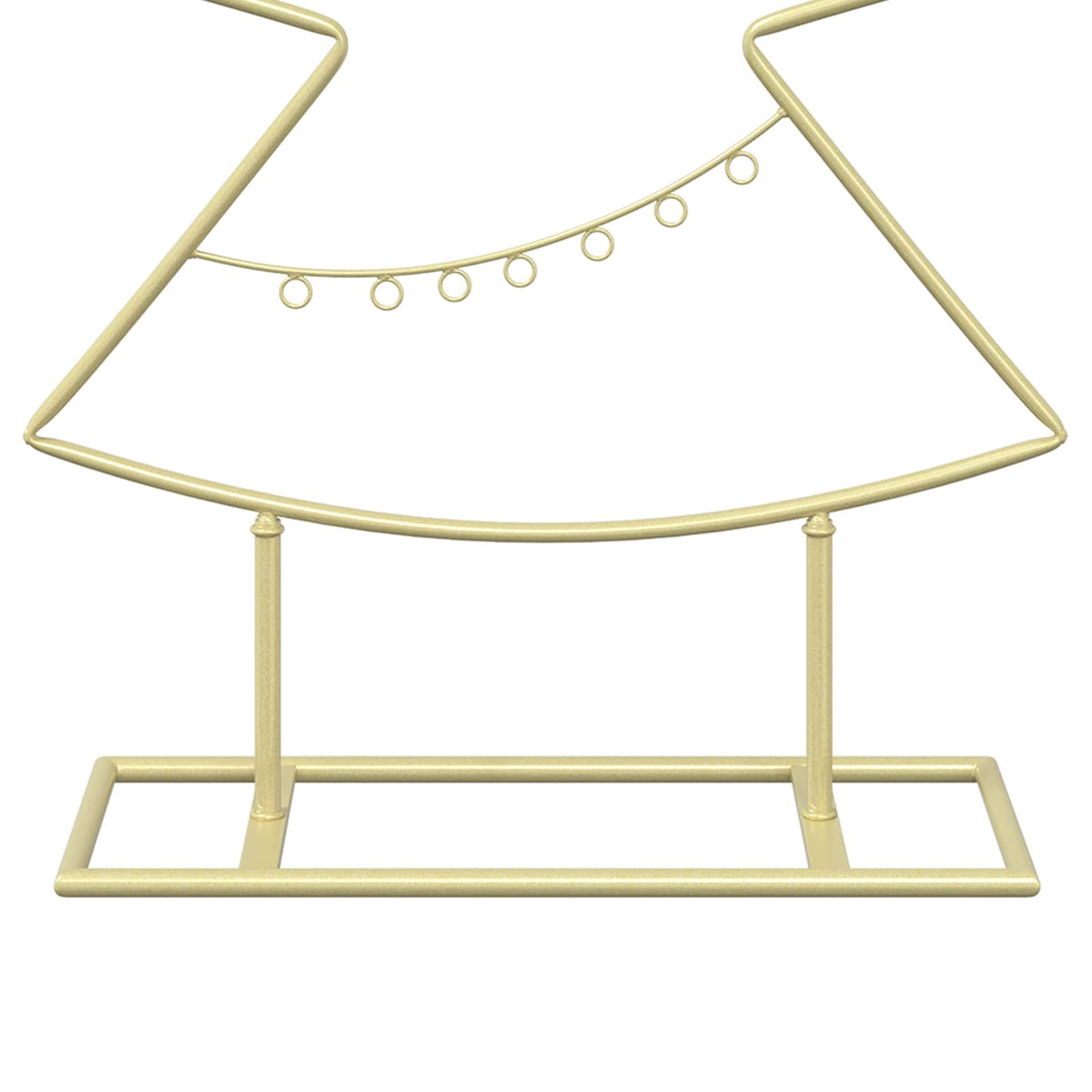 Metalen kerstboom met standaard KUOPIO 125 cm Staal Goud