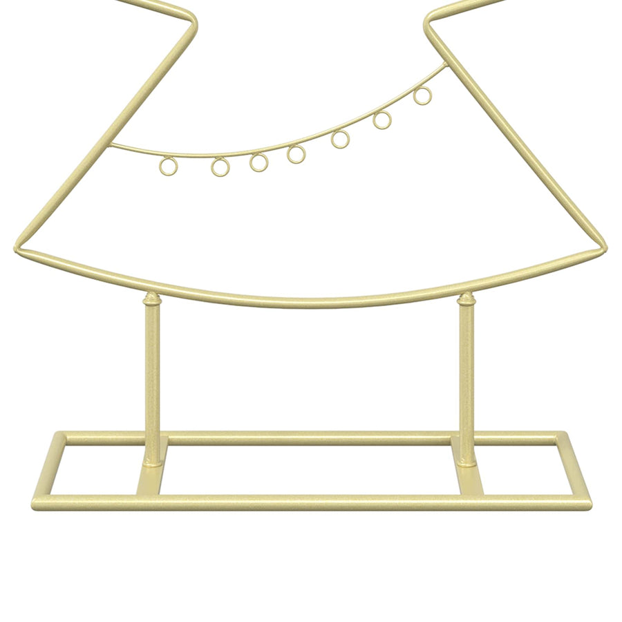 Metalen kerstboom met standaard KUOPIO 125 cm Staal Goud