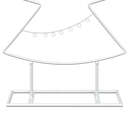 Metalen kerstboom met standaard KUOPIO 125 cm Staal Wit
