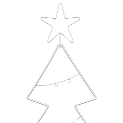 Metalen kerstboom met standaard KUOPIO 180 cm Staal Wit