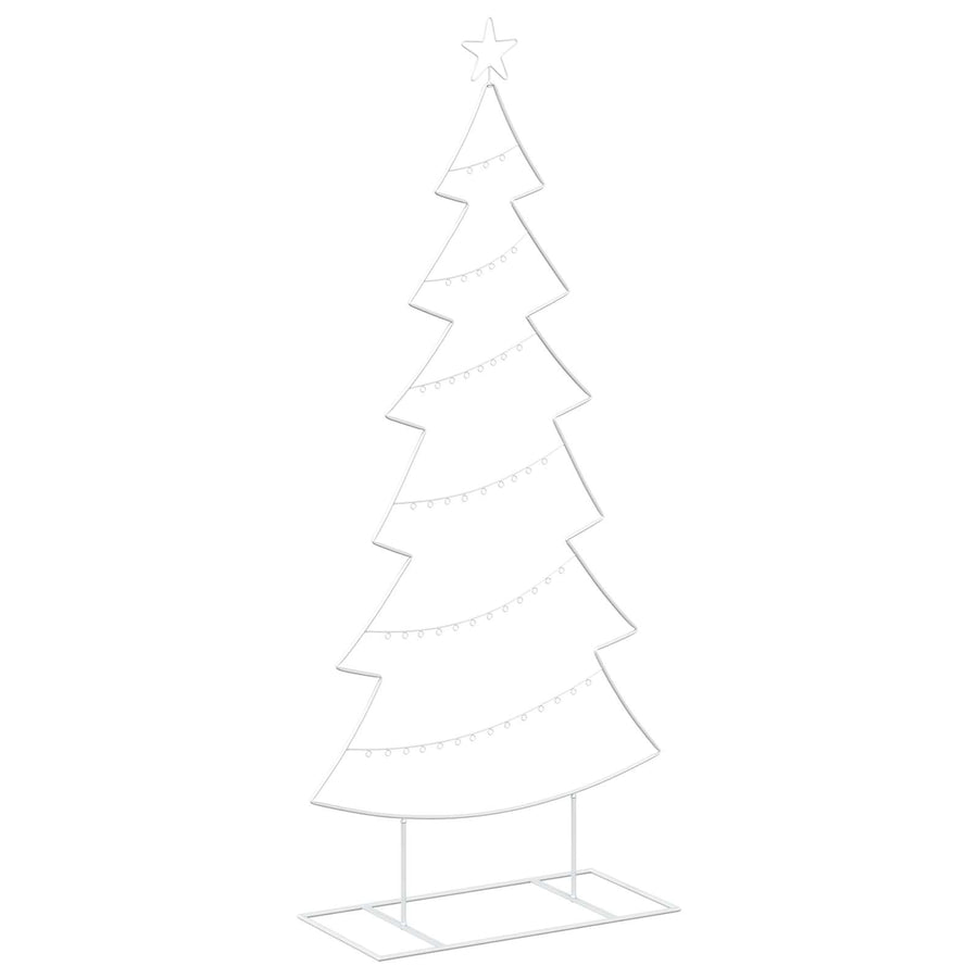 Metalen kerstboom met standaard KUOPIO 180 cm Staal Wit