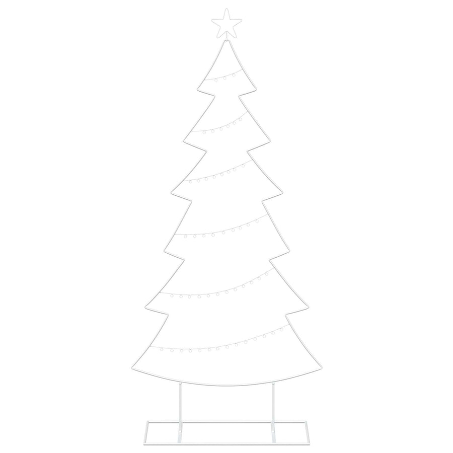 Metalen kerstboom met standaard KUOPIO 180 cm Staal Wit
