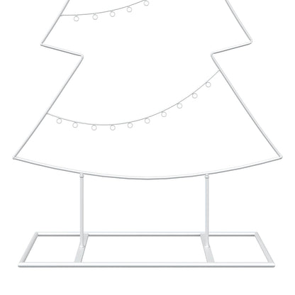 Metalen kerstboom met standaard KUOPIO 210 cm Staal Wit