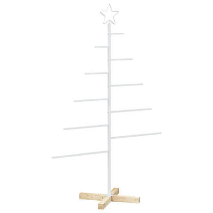 Metalen kerstboom met standaard KUOPIO 125 cm Staal Wit