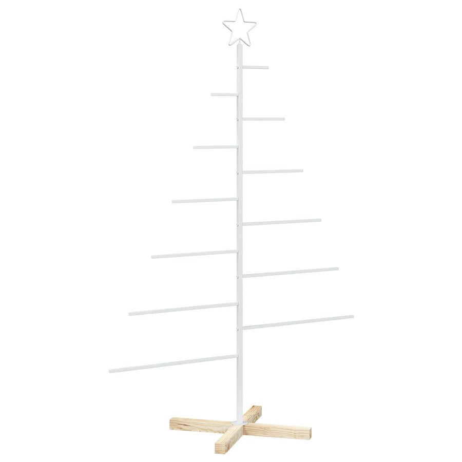 Metalen kerstboom met standaard KUOPIO 150 cm Staal Wit