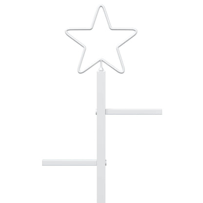 Metalen kerstboom met standaard KUOPIO 180 cm Staal Wit