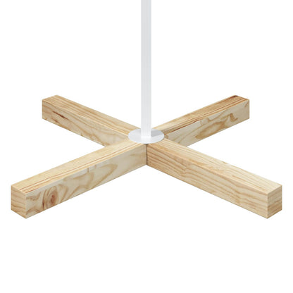Metalen kerstboom met standaard KUOPIO 180 cm Staal Wit