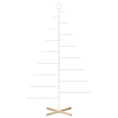 Metalen kerstboom met standaard KUOPIO 210 cm Staal Wit