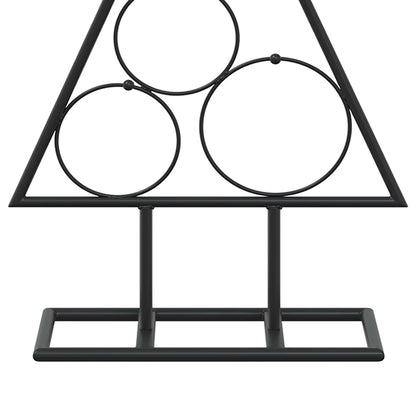 Metalen kerstboom met standaard KUOPIO 60 cm Staal Zwart