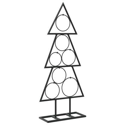 Metalen kerstboom met standaard KUOPIO 60 cm Staal Zwart