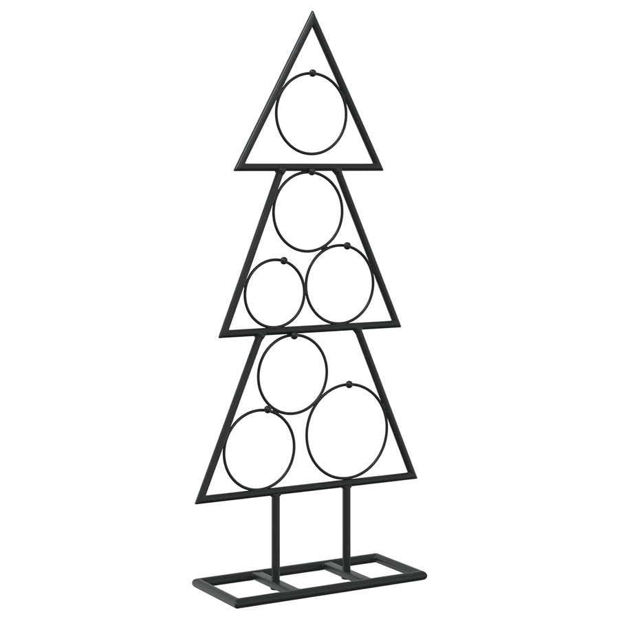 Metalen kerstboom met standaard KUOPIO 60 cm Staal Zwart