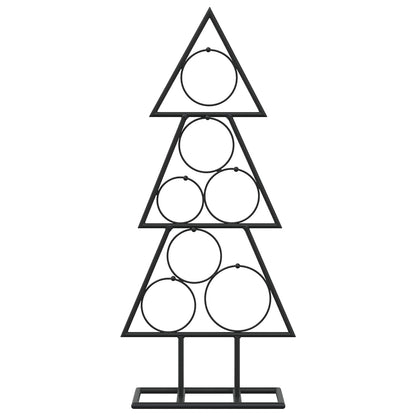 Metalen kerstboom met standaard KUOPIO 60 cm Staal Zwart