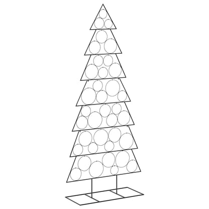 Metalen kerstboom met standaard KUOPIO 210 cm Staal Zwart
