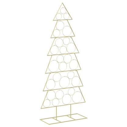 Metalen kerstboom met standaard KUOPIO 180 cm Staal Goud
