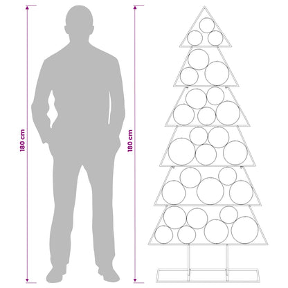 Metalen kerstboom met standaard KUOPIO 180 cm Staal Goud