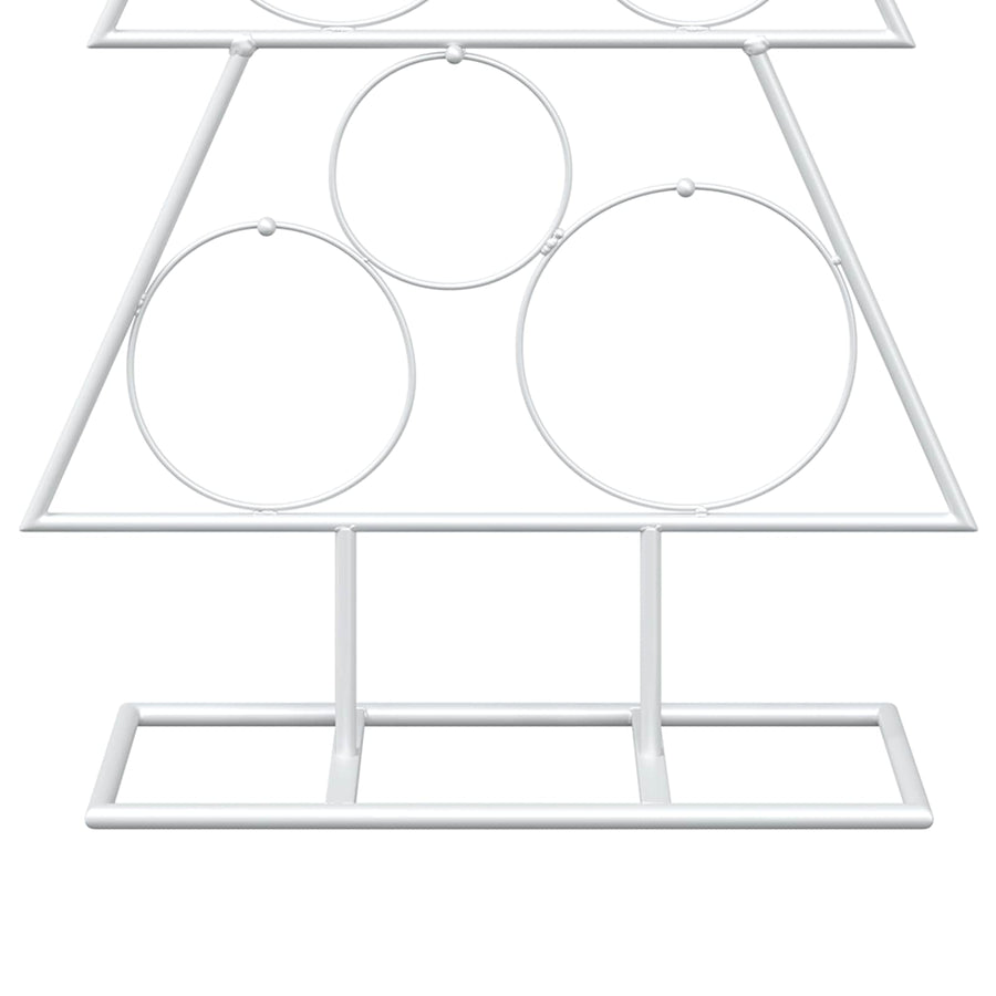 Metalen kerstboom met standaard KUOPIO 90 cm Staal Wit