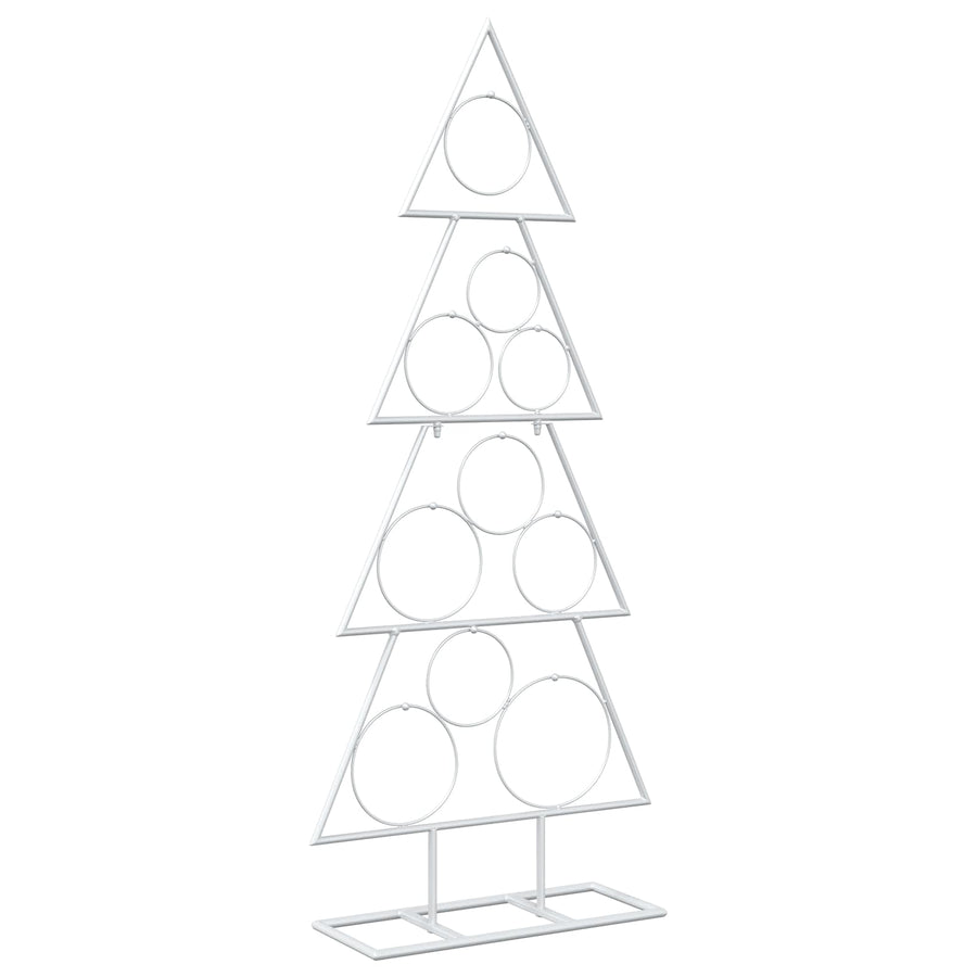 Metalen kerstboom met standaard KUOPIO 90 cm Staal Wit