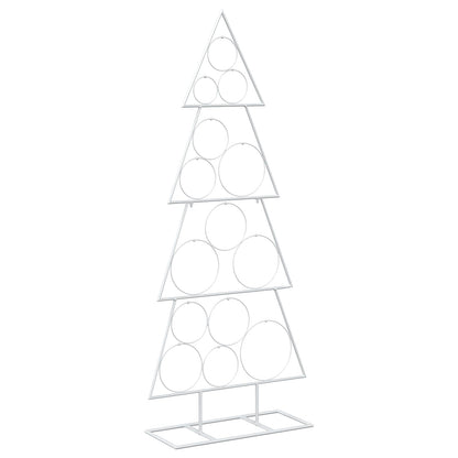Metalen kerstboom met standaard KUOPIO 125 cm Staal Wit