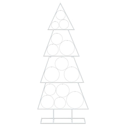Metalen kerstboom met standaard KUOPIO 125 cm Staal Wit