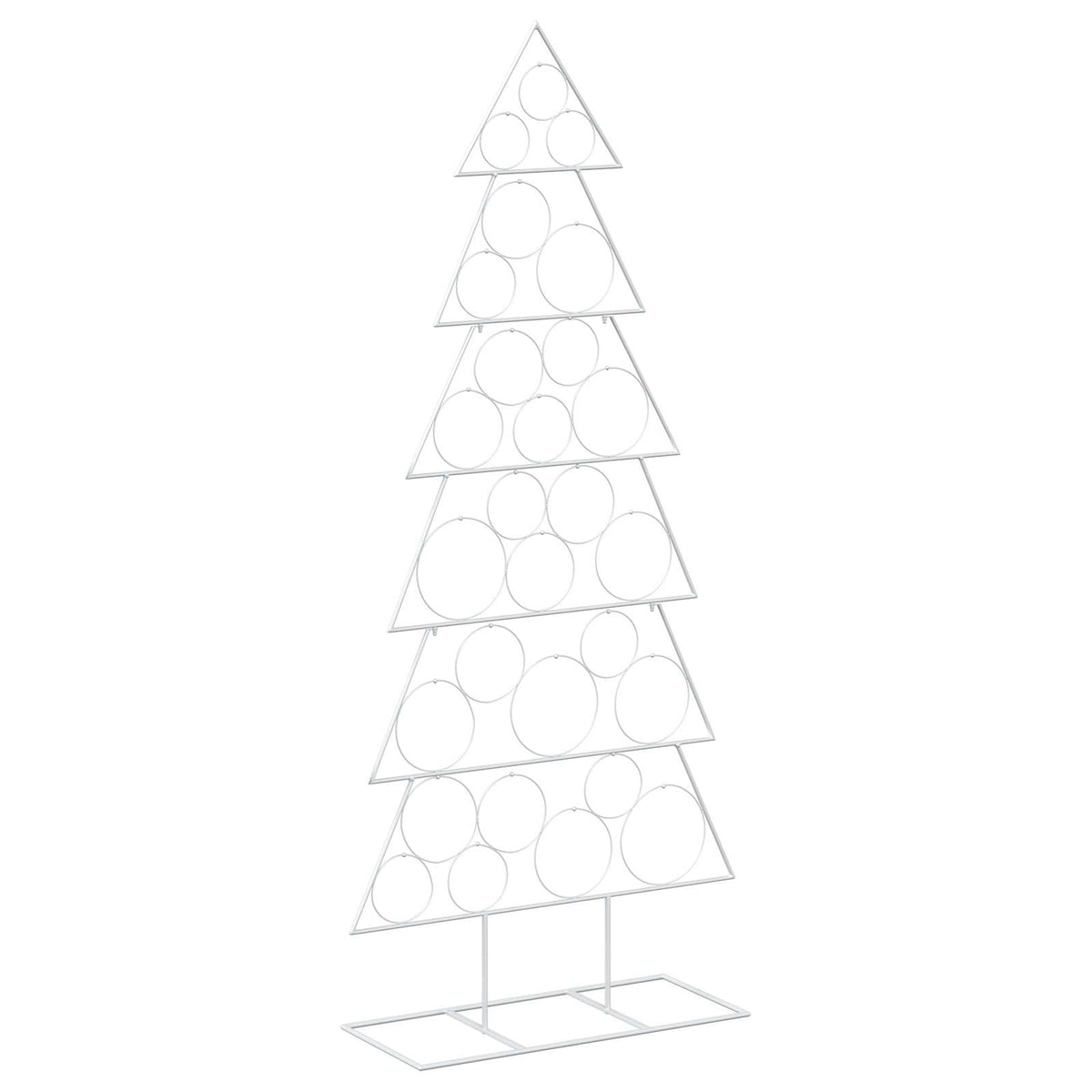 Metalen kerstboom met standaard KUOPIO 180 cm Staal Wit