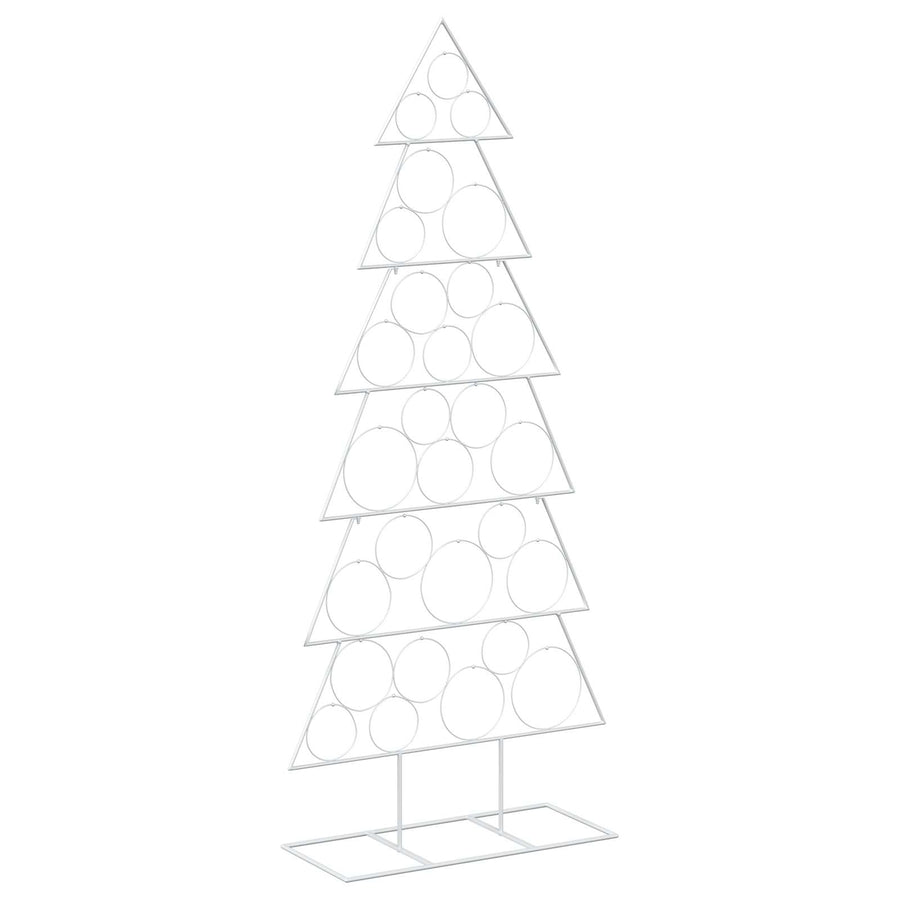 Metalen kerstboom met standaard KUOPIO 180 cm Staal Wit