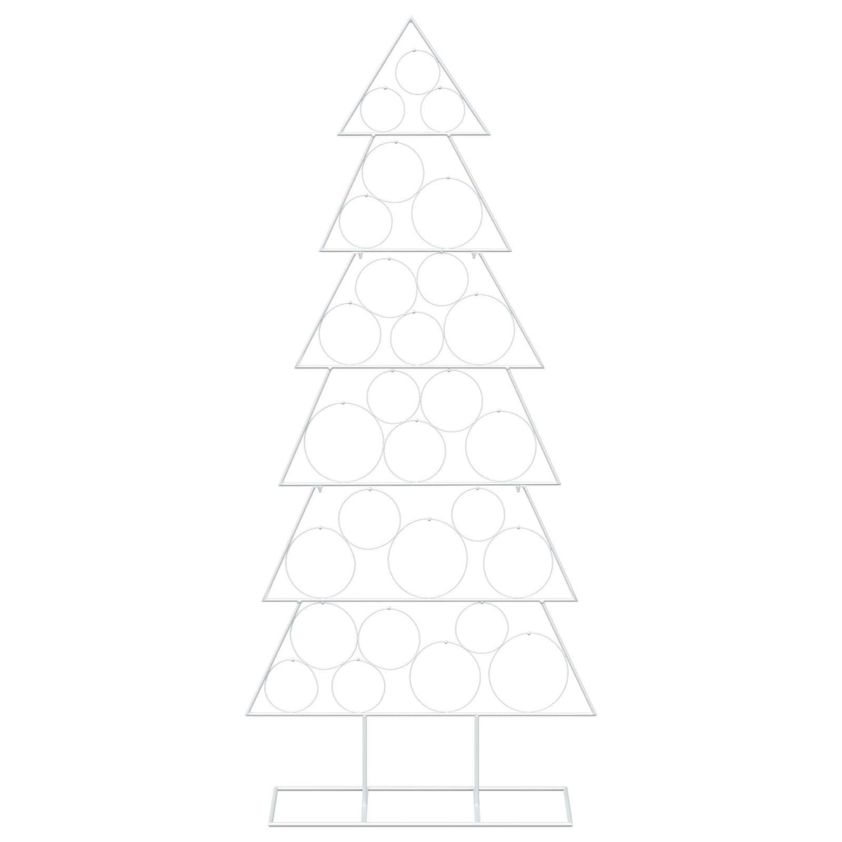Metalen kerstboom met standaard KUOPIO 180 cm Staal Wit