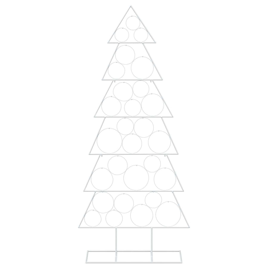 Metalen kerstboom met standaard KUOPIO 180 cm Staal Wit