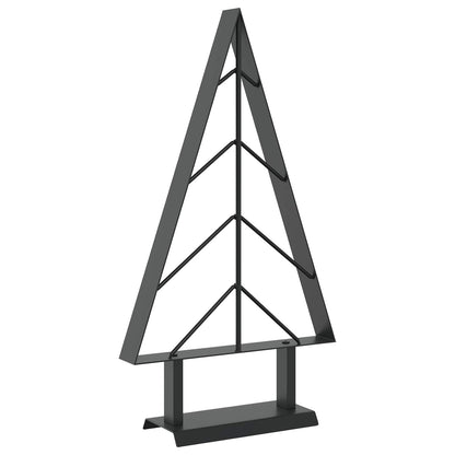 Metalen kerstboom met standaard KUOPIO 60 cm Staal Zwart