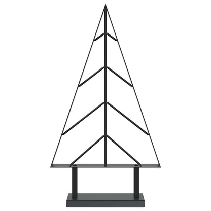 Metalen kerstboom met standaard KUOPIO 60 cm Staal Zwart