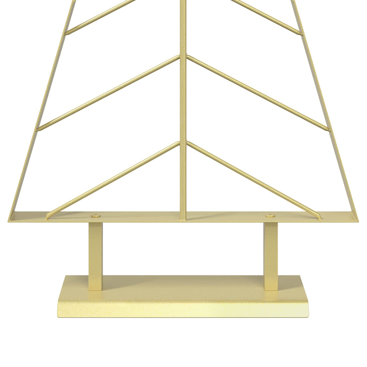 Metalen kerstboom met standaard KUOPIO 90 cm Staal Goud