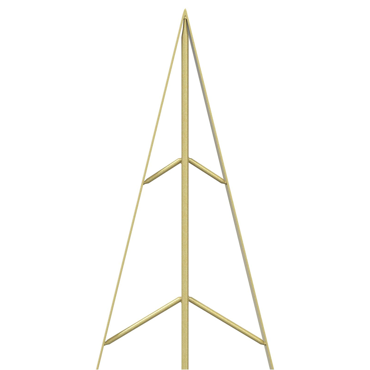 Metalen kerstboom met standaard KUOPIO 150 cm Staal Goud