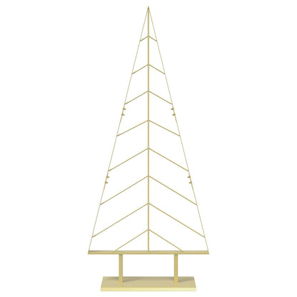 Metalen kerstboom met standaard KUOPIO 150 cm Staal Goud