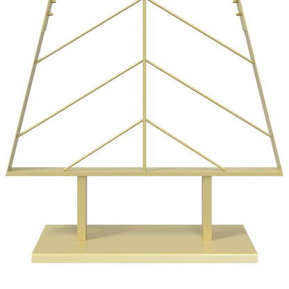 Metalen kerstboom met standaard KUOPIO 180 cm Staal Goud