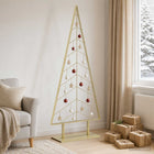 Metalen kerstboom 180 cm goud staal