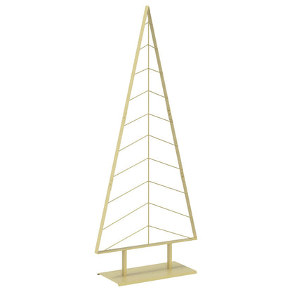 Metalen kerstboom met standaard KUOPIO 210 cm Staal Goud