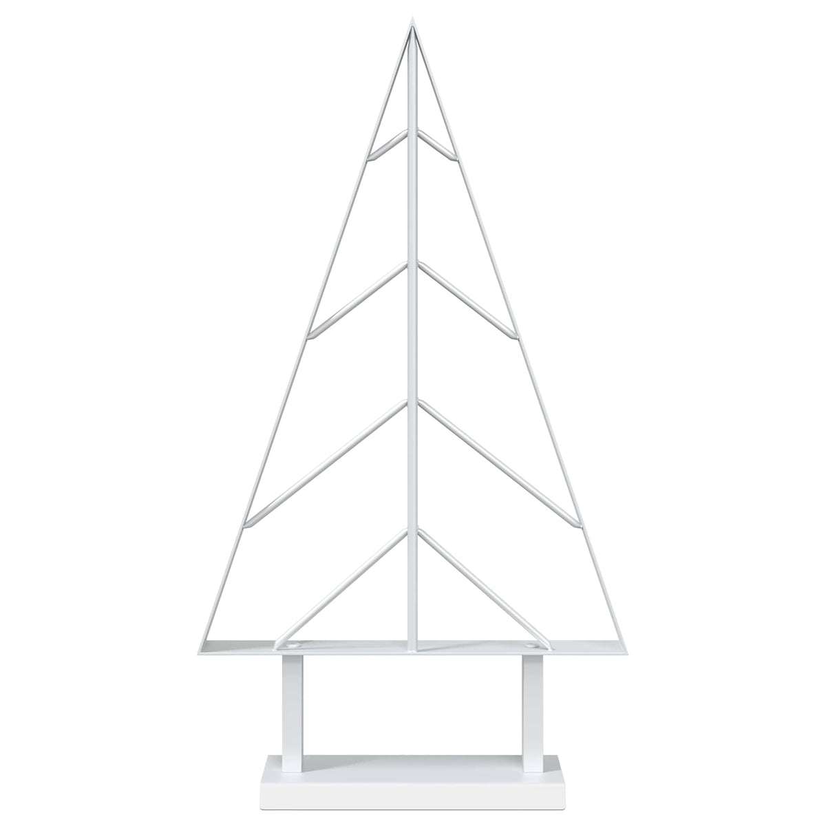 Metalen kerstboom met standaard KUOPIO 60 cm Staal Wit