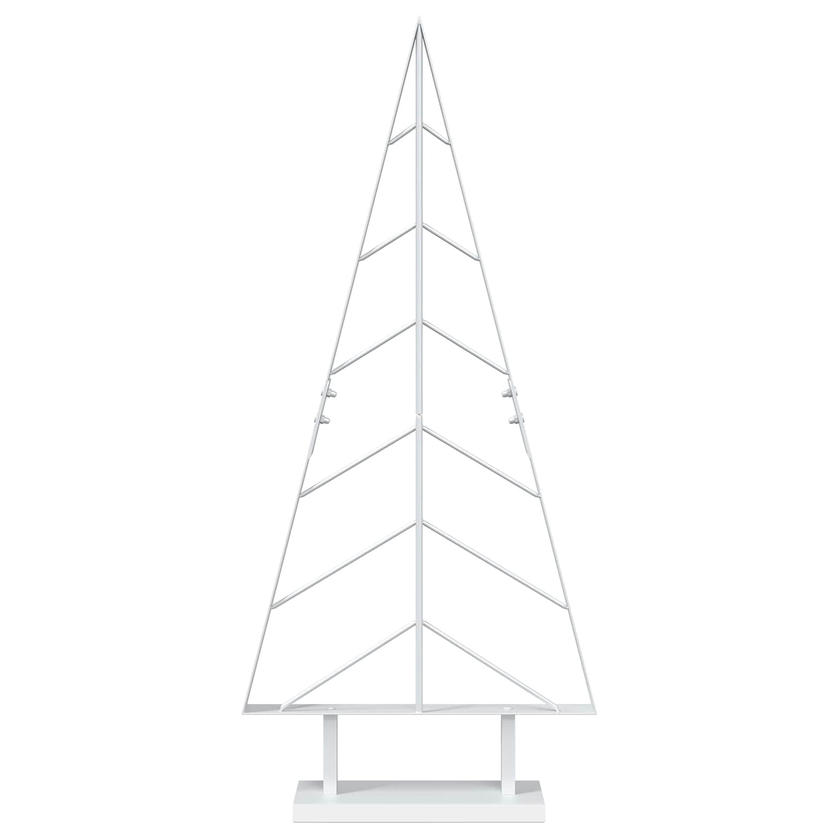 Metalen kerstboom met standaard KUOPIO 90 cm Staal Wit