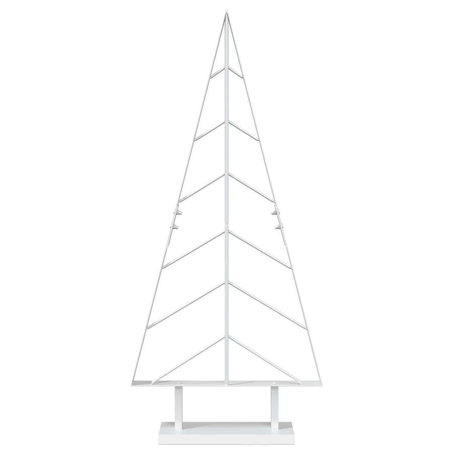Metalen kerstboom met standaard KUOPIO 90 cm Staal Wit