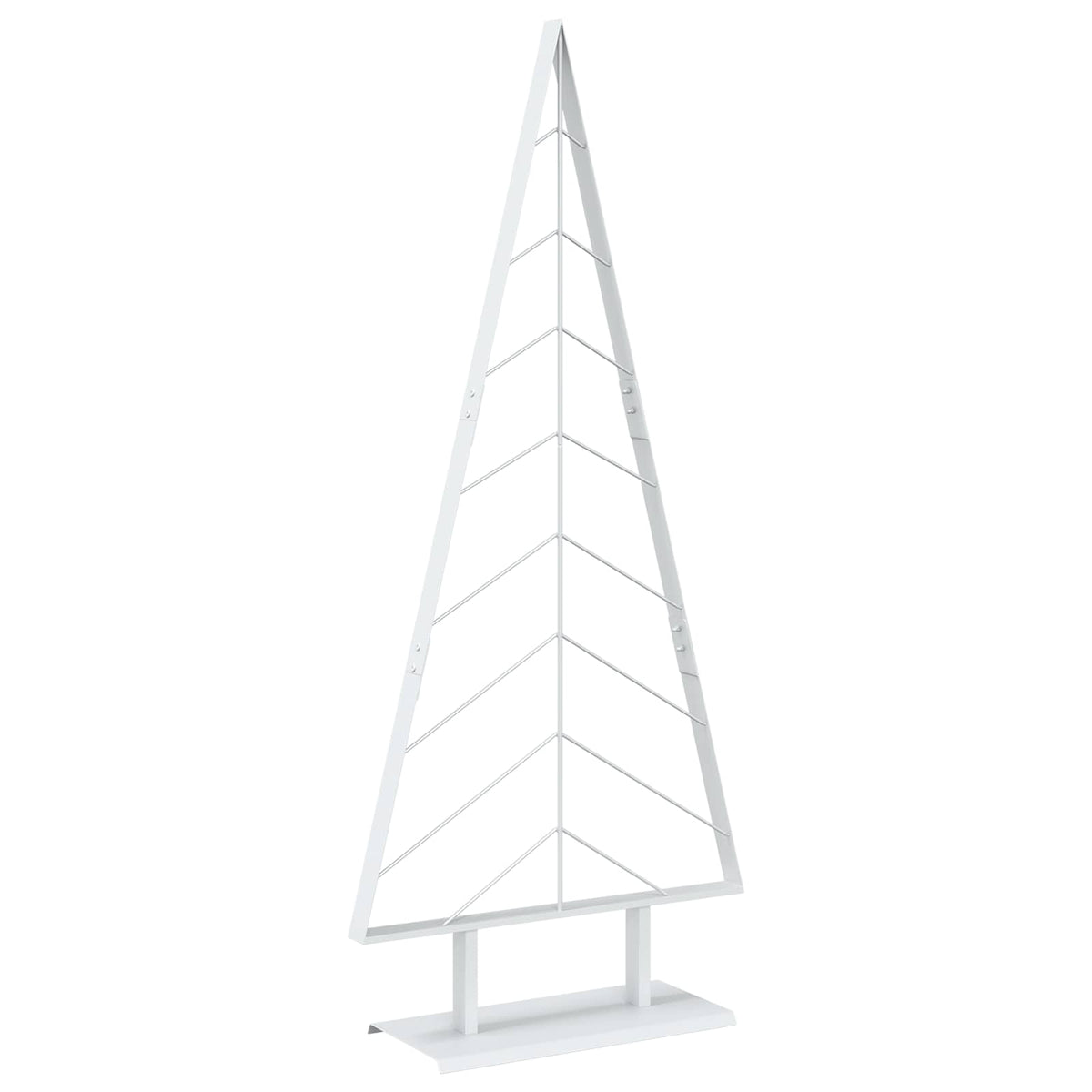 Metalen kerstboom met standaard KUOPIO 150 cm Staal Wit