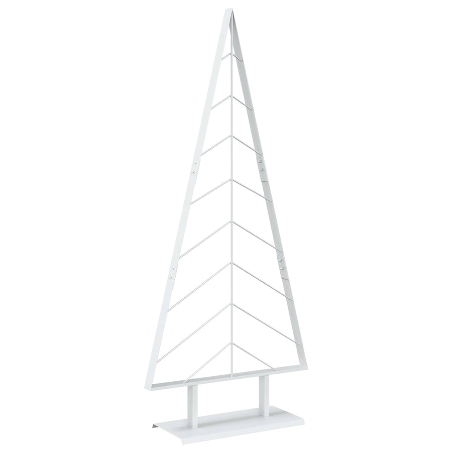 Metalen kerstboom met standaard KUOPIO 150 cm Staal Wit
