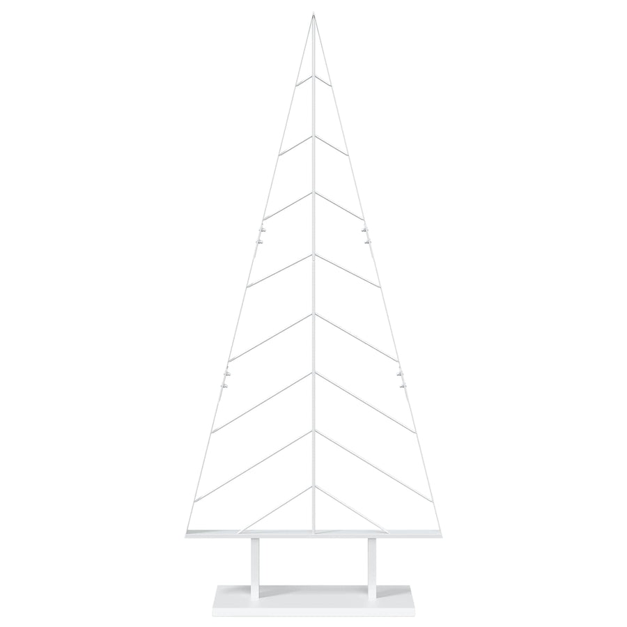 Metalen kerstboom met standaard KUOPIO 150 cm Staal Wit