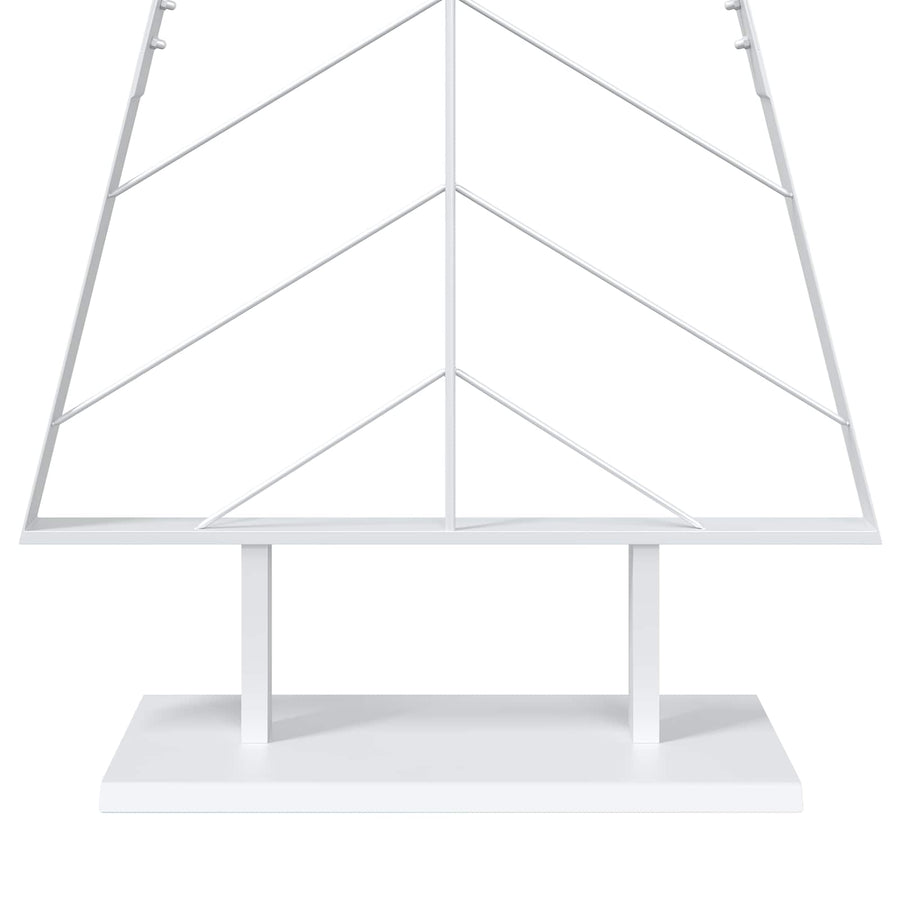 Metalen kerstboom met standaard KUOPIO 180 cm Staal Wit