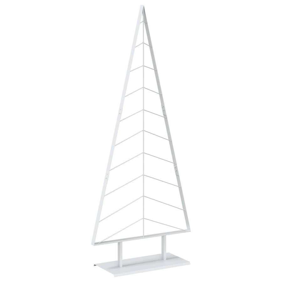 Metalen kerstboom met standaard KUOPIO 210 cm Staal Wit