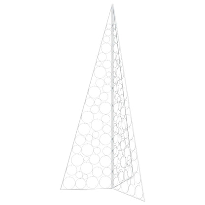 Metalen kerstboom KUOPIO 210 cm Staal Wit
