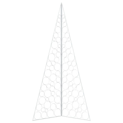 Metalen kerstboom KUOPIO 210 cm Staal Wit