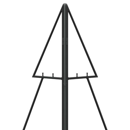 Metalen kerstboom KUOPIO 140 cm Staal Zwart