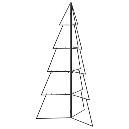 Metalen kerstboom KUOPIO 140 cm Staal Zwart